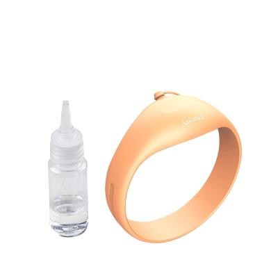 China Factory Supply Non-Adjustable Buckle Silicone Wristband Hand Sanitizer Wristband Pulsera Free Alcohol Gel 2021 All Dispenser for sale