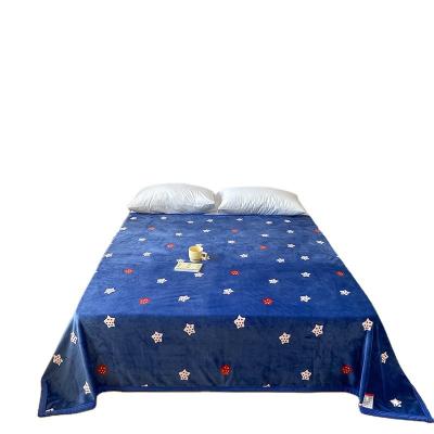 China New Four Seasons Nondisposable Universal Milk Flour Strongly Knitted Cool Printing And Dyeing Blanket For Foreign Trade for sale