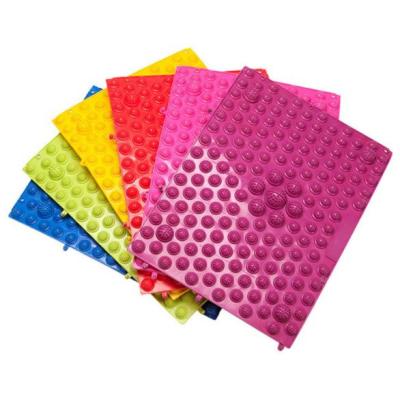 China Thicken Foot Massage Pad Fitness Blood Circulation Reflexology Pad Foot Toe Pressure Plate Mat for sale