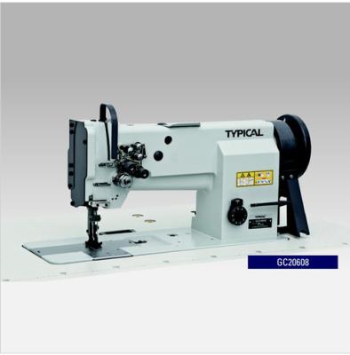 China Garment Shops High Quality Stable Single or Double Needle Industrial Leather Sewing Machine GC20608 Leather Sewing Machine for sale