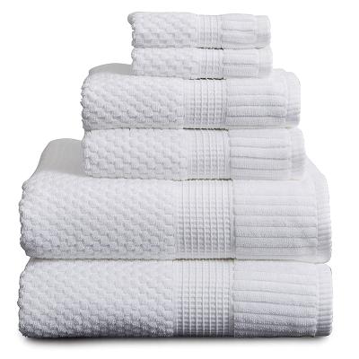 China Stitch QUICK DRY Super Soft Absorbent Jacquard Textured Bathroom Towels 100% Quick Dry Cotton Bath Towel Set for sale