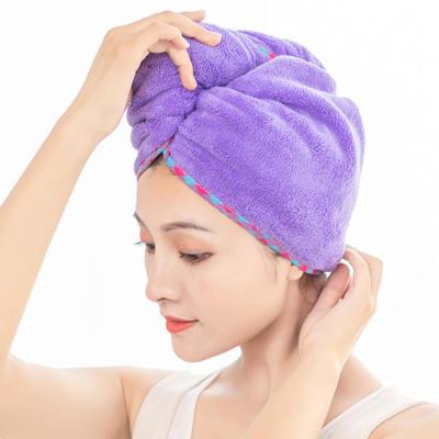 China Wholesale QUICK DRY Spa Head Wrap Shower Microfiber Hair Towel Quick Dry Wrap for sale