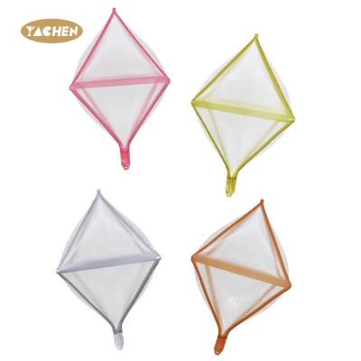 China Party decoration Yachen trending free sample 2021 22 inch transparent diamond shape foil party 4d balloon for sale