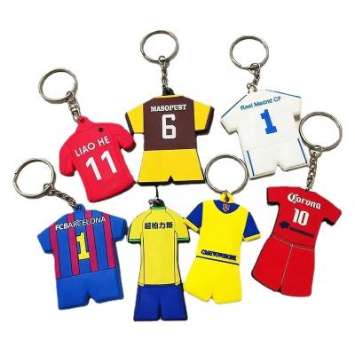 China Wholesale high qualty custom decoration rubber key chain with soft logo 2D /3D PVC key chain custom logo for promotion gifts for sale