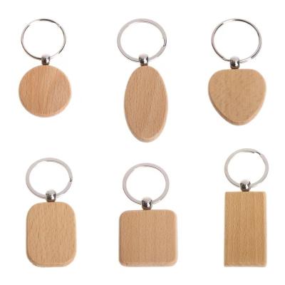 China Wholesale Cheap Decoration Key Chain Wooden Key Chain Custom Design Laser Name Key Chain Wooden Key Indicator Logo Wood Keychain Blank Engraved for sale