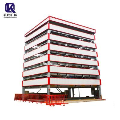 China Small area cover 2-6 Floors Carousel Parking with high quality for sale