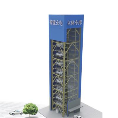 China KQTP Parking tower Smart Automated Bus Parking Lift System for sale