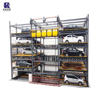 中国 full automatic stacker car park system underground garage lift smart parking system automatic carport parking factory 販売のため