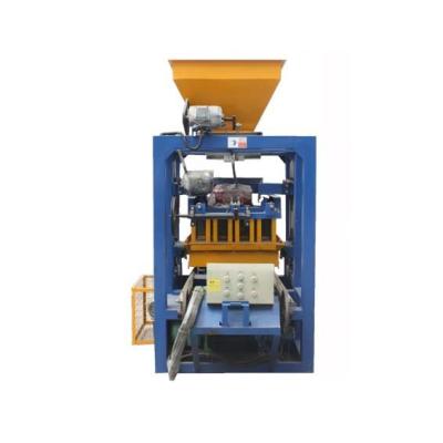 China QT4-23A cheap semi-automatic manual brick making machine price in China for sale