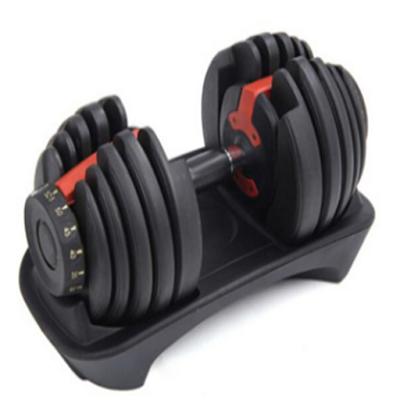 China Home Use Home Gym Equipment Weight OEM China Packaging Adjustable 40kg Dumbbell for sale