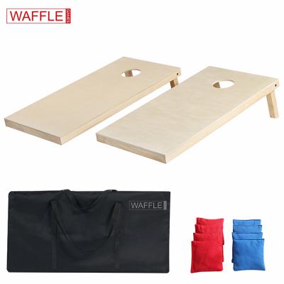 China Pocket Screwed Cornhole 4' x2 Wooden Cornhole Regulation Size With Bags & Case for sale