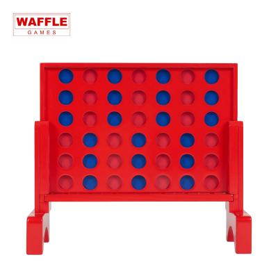 China Premium Custom Size WAFFLE Color Family Table Game Connect Four Mini 4 In A Row Game for sale