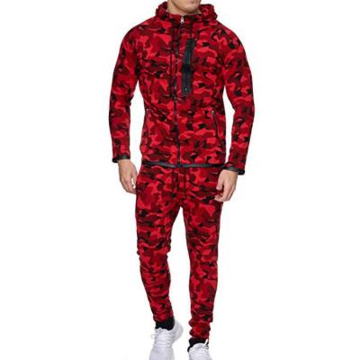 China 2019 New Men's 3D Breathable Fitness Printing Hooded Jogging Pants Camouflage Hip Hop Muscular Man Long Sleeve Sportswear for sale