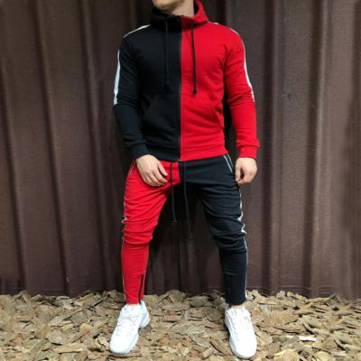 China 2022 Men's Cool Hoodie Sportswear Leisure Running Sweater Sweatshirt Fitness Breathable Color Matching Muscle Sweatshirt Sweater for sale