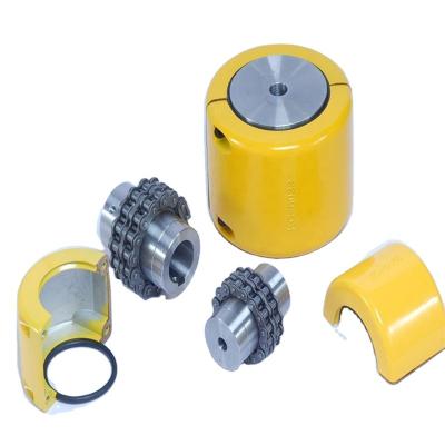 China Shaft Connections ANSI/NIN/KANA Standard Industrial Couplings Chain Coupling for sale