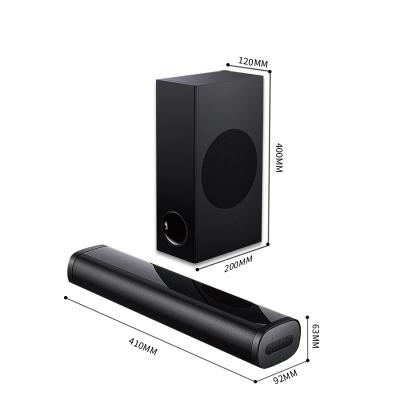 China Wireless System Vofull Factory Direct Selling Super Bass Sound Bar Speaker With FM Radio for sale