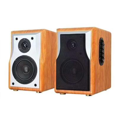 China None Vofull 6.5 Inch Indoor Wooden Karaoke Bookshelf Home Speaker With FM/USB/SD for sale