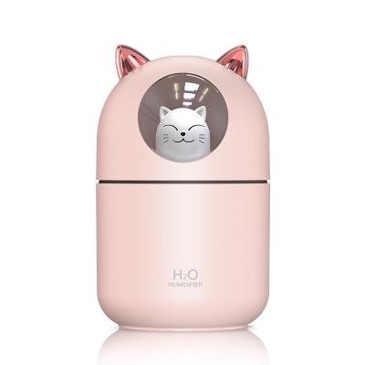 China Trend Mini Essential Oil Humidifier Portable USB Household Vofull New Recharging Cute Cat Humidifier for sale