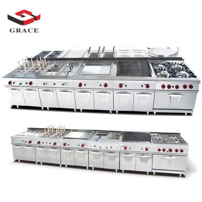 China Boiling Top Piezo HONOR Solution One Stop Service Industrial Kitchen Equipment Gas / Electric Cooking Machines for sale