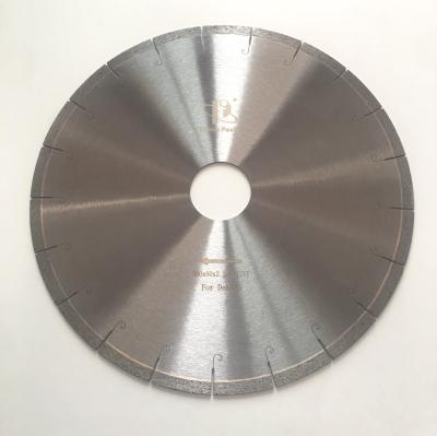 China Formula Supply 400mm Unique J-slot Diamond Dekton Stone Saw Blade for sale