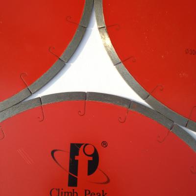 China Unique formula factory price porcelain 350mm 400mm ceramic diamond cutting disc for sale