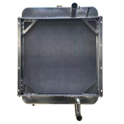 China Iron Chinese factory original factory wholesale truck motorcycle oil cooler GR215 Motor Grader radiator for sale