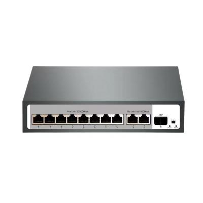 China BR-CAS108G 100M Fast POE Layer 2 Layer 3 POE Ethernet Switch 8 Port for sale