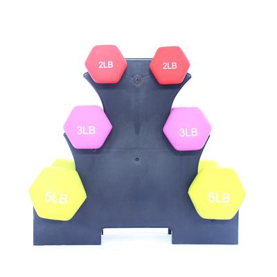 China Plastic Dip In Dumbbell Women Fitness Weight Lifting Series 20lb Dumbbell Set for sale