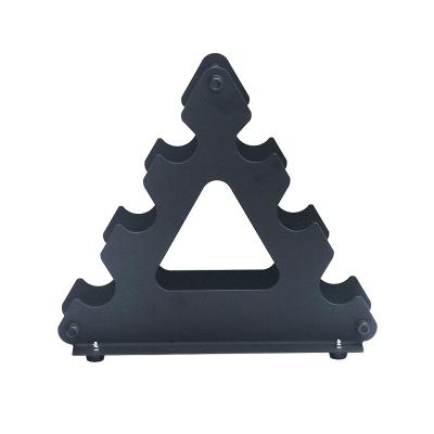 China Heavy Duty Commercial Metal Gym Equipment Triangle Customized Dumbbell Storage Rack for sale