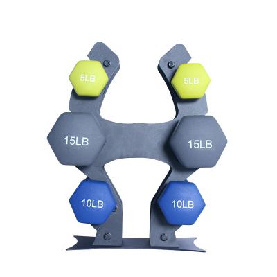 China Dumbbell Manufacturer Direct Selling Cheap Plastic Dumbbell Set Dumbbell Manufacturer Direct Selling Bodybuilding Fitness Equipment 60lb Dumbbell Set for sale