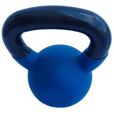 China Bodybuilding Dull Polish Dull Polish Dip Plastic Gym Kettlebell From Best Seller for sale