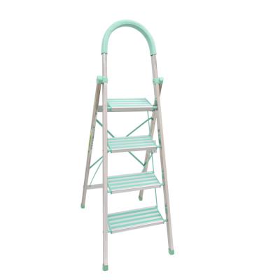 China Folding Ladders Low Price Household Ladder 4 Steps Folding Car Wash Ladder for sale