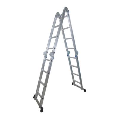 China Lightweight Folding Ladders Step Ladder Aluminum Folding Ladder Scaffolding for sale