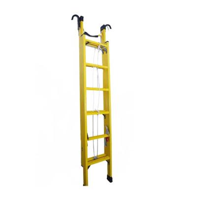 China Industrial Insulation Ladders Insulation Ladder 4m Fiberglass Fiberglass Ladder for sale