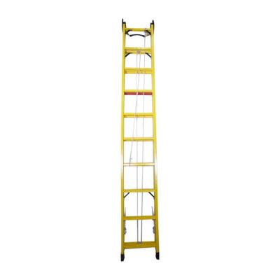 China High Quality Industrial Folding Ladders 8m Insulation Fiberglass Ladder for sale