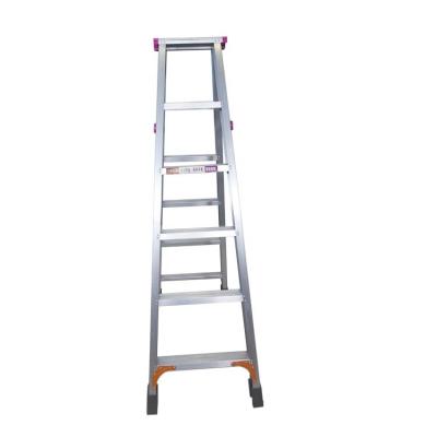 China Cheap Aluminum Folding Ladders 6Step Fire Safety Agility Ladder for sale