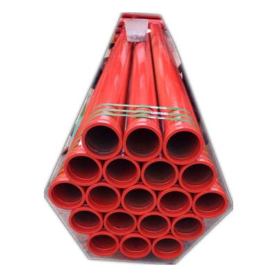 China TSP-8D105 Seamless Concrete Pump Straight Concrete Pipe / Steel Pipe DN125 /150 Welding Concrete Pump for sale