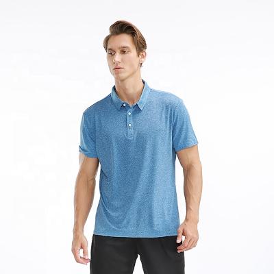 China Casual Viable Moisture Wicking Tennis T-shirt Golf Shorts Quick Dry Sleeve Plus Size Shirts Custom Men's Polo Shirts for sale