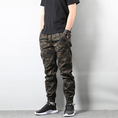 China Wholesale Custom Cotton Waterproof Made Joggers Army Style Men Slim Fit Pants Sport Tracksuit for sale