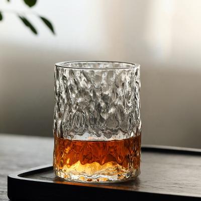 China New wholesale 50ml 260ml classic/postmodern whiskey glass mug with tree pattern for sale