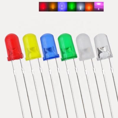 China AlGaInP Made in China DyPh LED 3mm 5mm 365nm 395nm 400nm Ultra Bright UV Dip Led Diode for sale