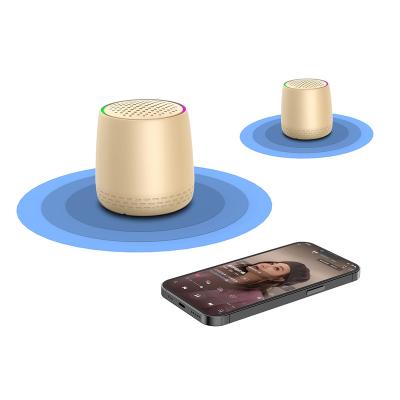 China Inpods S10 Mini Bt Tws 5.0 Wireless Loud Rectangular Radio Portable Outdoor Speaker With Light for sale