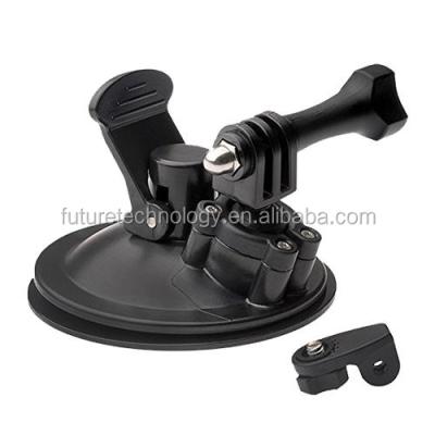 China Mount Vanish Pro 2017 Newest Popular Hot Selling Heroes Car Windshield Suction Glass Cups Frame Holder Car Mount For Action Camera for sale