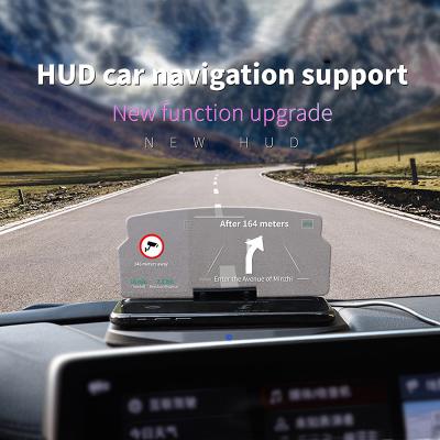 China Car GPS HUD Head Up Display Cellphone Holder Mount Car GPS HUD Head Up Display Cellphone Holder Mount For Smart Phone Navigation Cell Phone for sale