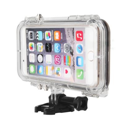 China Protective Diving Video 40m/130ft Waterproof Scratchproof Phone Case Photo Taking Underwater Cover Bag iPhone 8 7 4.7 inch for sale