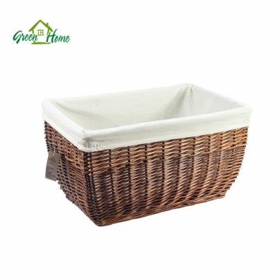 China Eco - Friendly Natural Woven Baskets Set Storage Baskets For Toys for sale