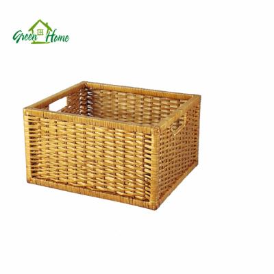 China Environmental Eco - Friendly Natural Woven Bamboo Woven Round Baskets Gift Basket for sale