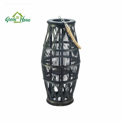 China Hot Selling Eco-friendly Multifunctional Wood Hurricane Lantern With Good Quality for sale