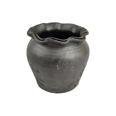 China Chinese style smooth in appearance flowerpot style high strength marbled outdoor flowerpot for sale