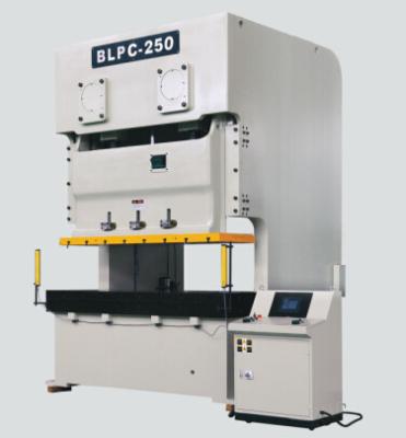 China Bolun BLPC-250 Single Crank Building Material Stores Servo Press Pressure Data with High Precision CNC Punching Machine for sale